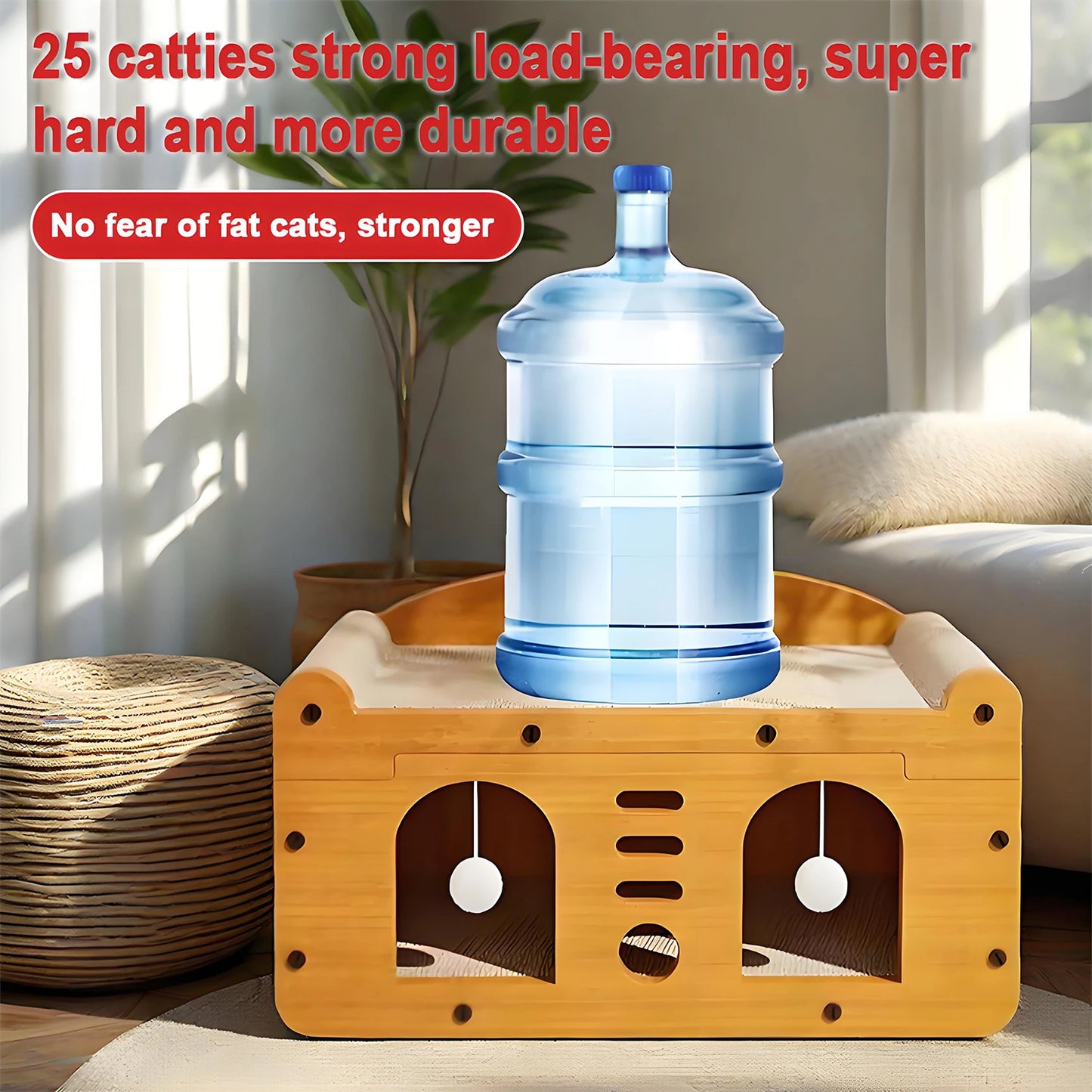 Cat Scratcher Wear-Resistant Corrugated Cardboard Cat Scratching Board Cat Claw Grinder to Relieve Boredom Cat Toys Cat Climbing