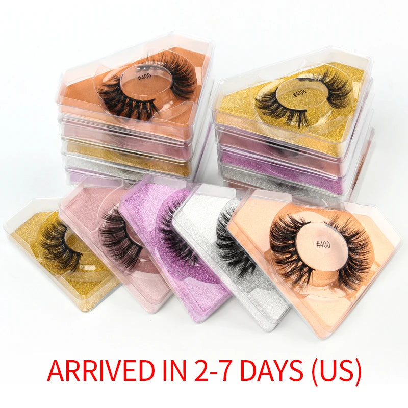 Lashes Wholesale 4/20/50/100 Pcs Mink Eyelashes Natural