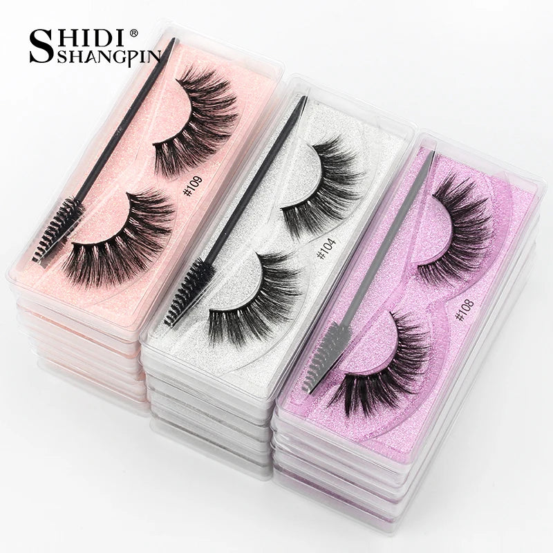 Mink Eyelashes Wholesale 5/30/100 Pairs 3D Mink Lashes