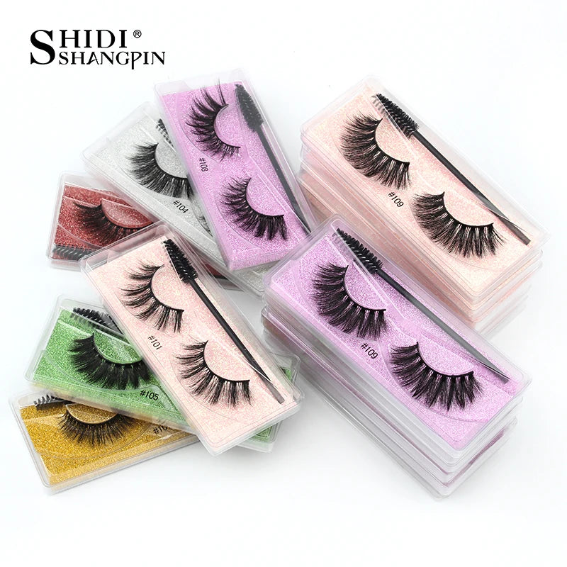 Mink Eyelashes Wholesale 5/30/100 Pairs 3D Mink Lashes
