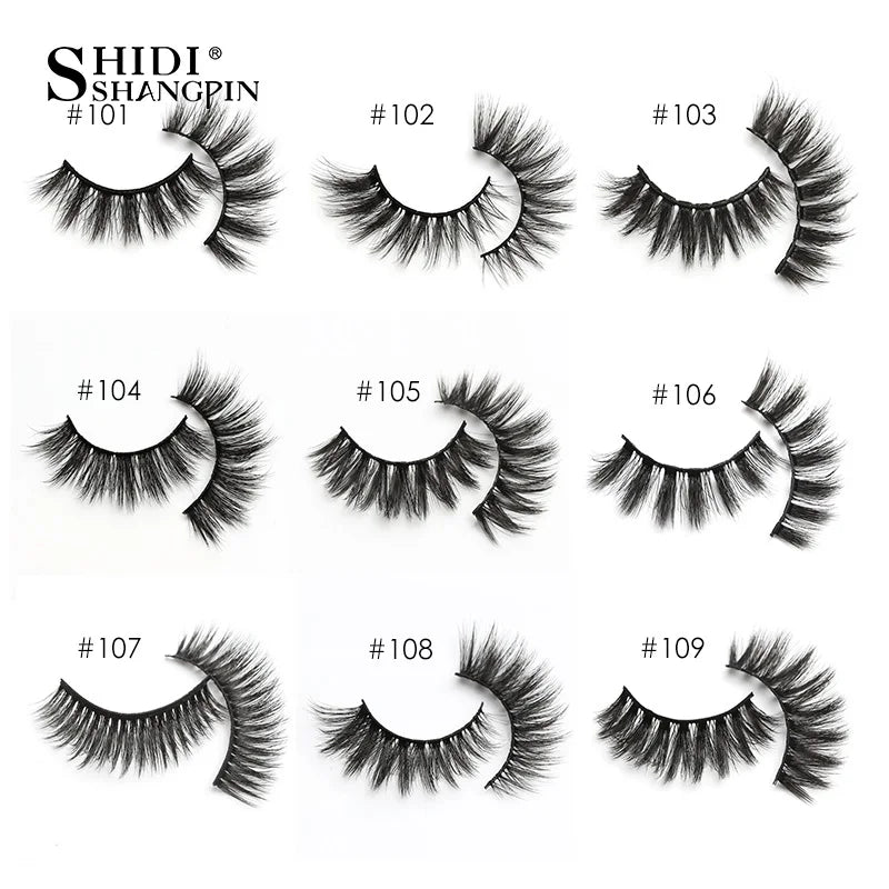 Mink Eyelashes Wholesale 5/30/100 Pairs 3D Mink Lashes