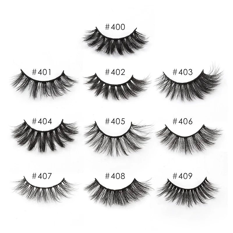 Lashes Wholesale 4/20/50/100 Pcs Mink Eyelashes Natural