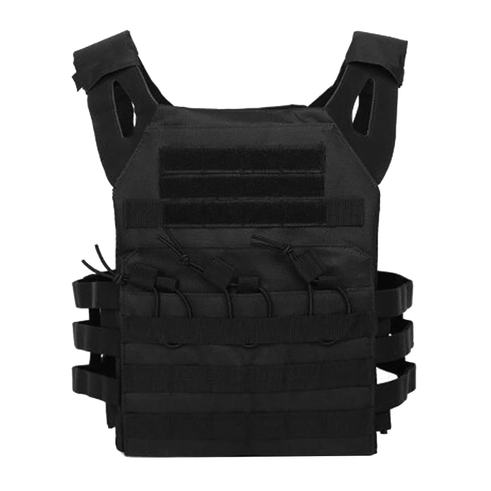 Nylon Tactical Vest Body Armor Hunting Carrier Airsoft Accessories CS Combat MOLLE Camo Military Army Vest for Outdoor Use