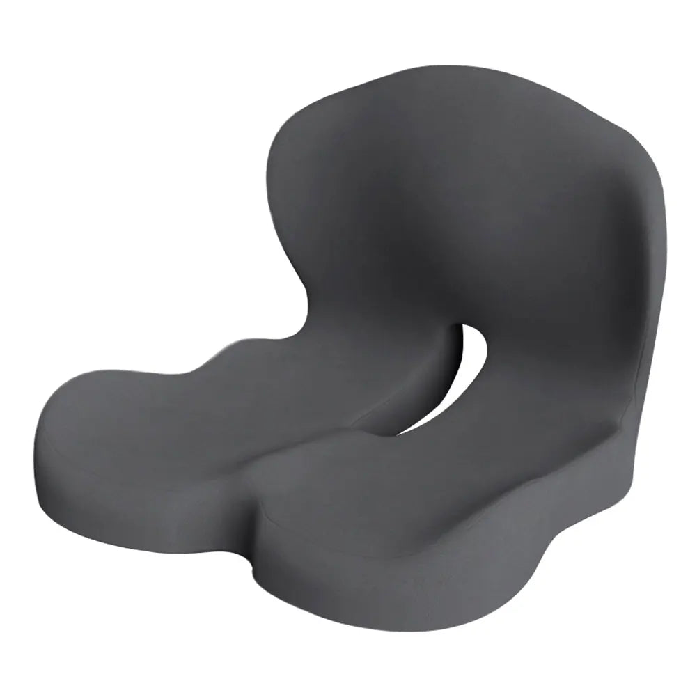 Memory Foam L-Shaped Integrated Seat Cushion with Lumbar Support Office Chair Cushion for Car Truck Desk Gaming Chair