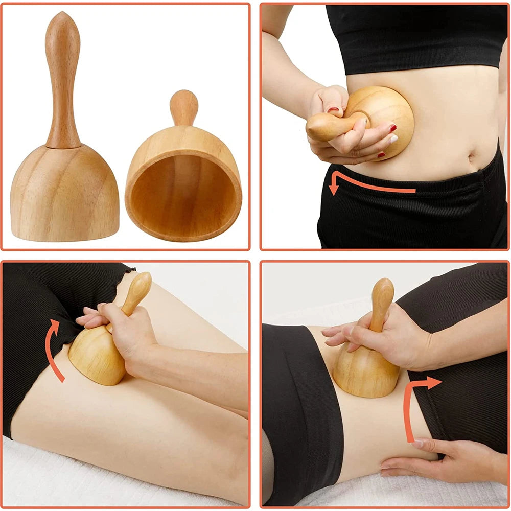 Wood Therapy Massage Tools Lymphatic Drainage Massager Body Sculpting Tools