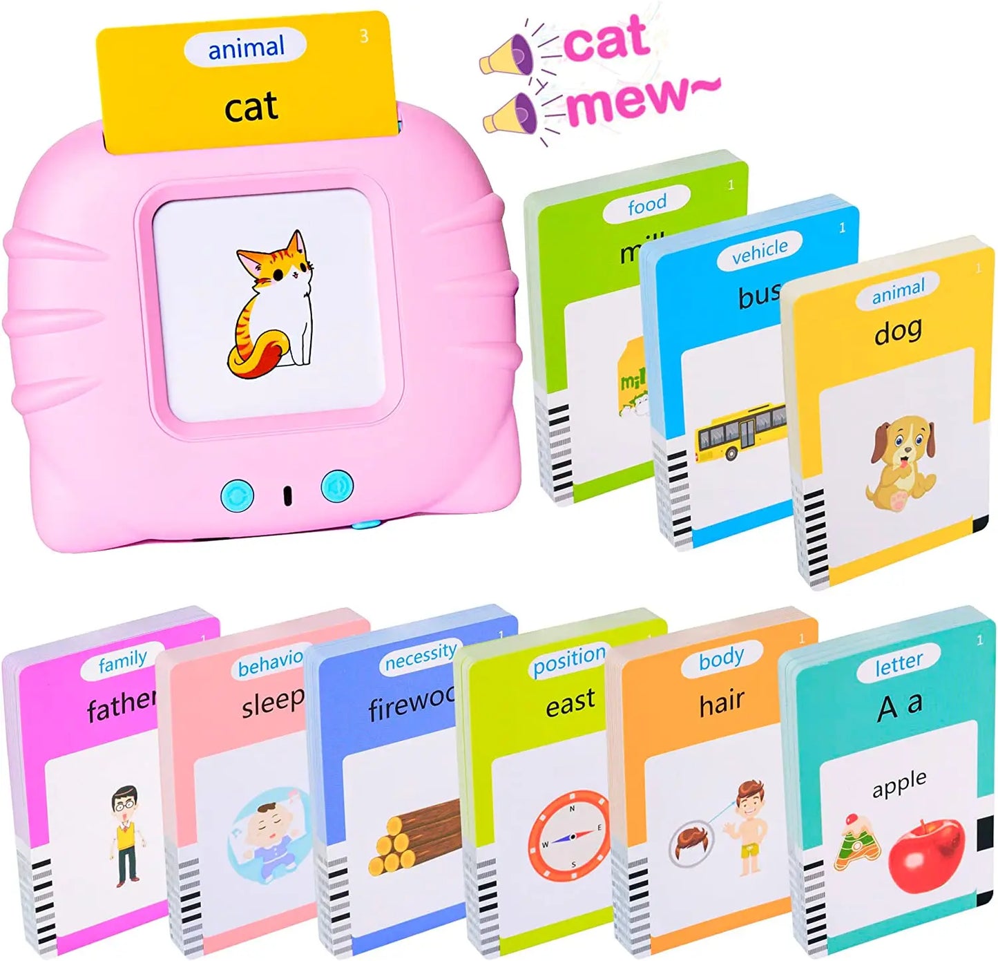 Talking Flash Cards Early Educational Toys for Kids