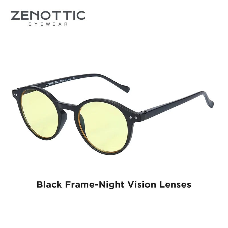 Zenottic Retro Circular Polarized Sunglasses S Size 2024 2025 for Men Women Vintage Small Round UV400 Goggles Shades