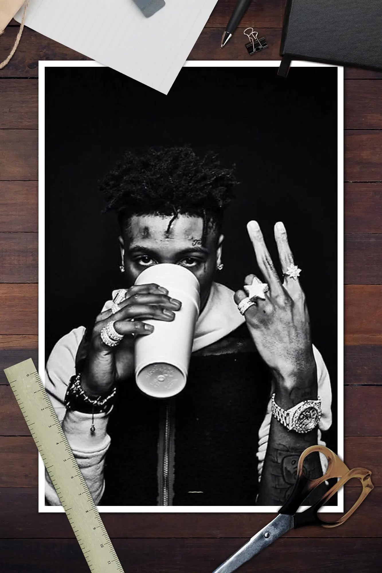 NBA YoungBoy Art Poster Canvas Print Modern Decor Gift