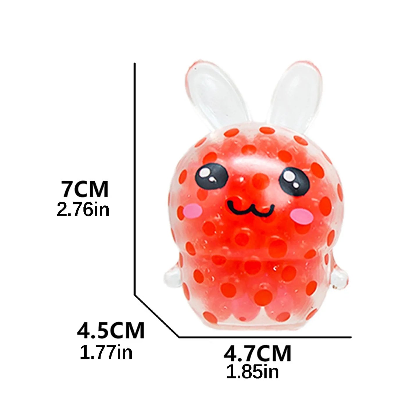 New Easter Kids Adult Bunny Small Animal Pinch Ball Fidget Toys