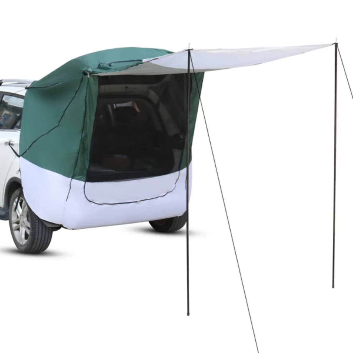 Camping Car Rear Tent Outdoor Car Trunk Tent With Canopy Extension Sunshine Proof Camping Equipment