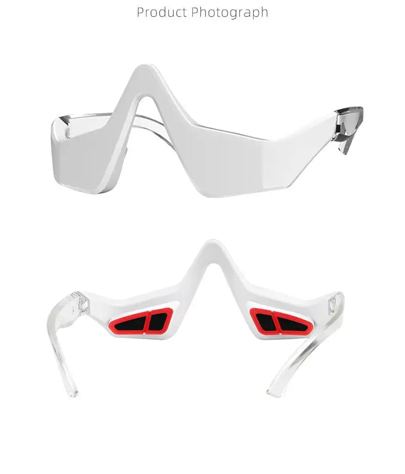 Red Light Eye Mask for Dark Circles, Portable Eye Massager