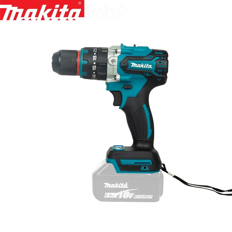 Makita 18V Lithium Electric Rechargeable Hand Drill 13mm DDF487RTJX 5.0AH