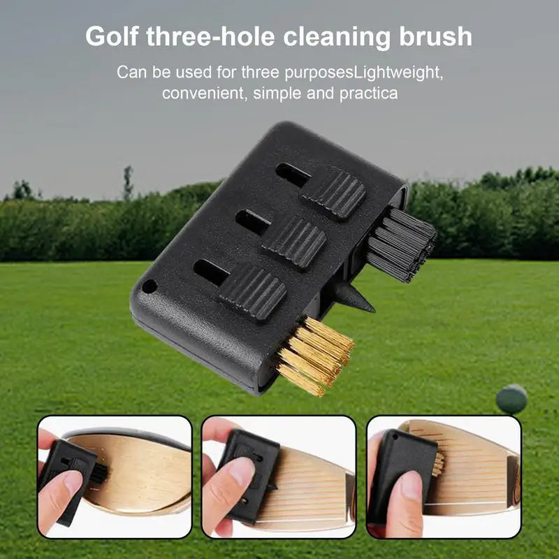 Golf Accessories Set Practical Portable Golfing Set Divot Repair Tool Golf Cleaning Kit Club Cleaning Brush for Men and Women