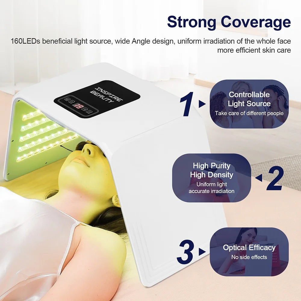 7 Colors LED Mask for Face and Body Spa Lamp Skin Moisturizing Rejuvenation Anti Wrinkle Beauty Care Equipment