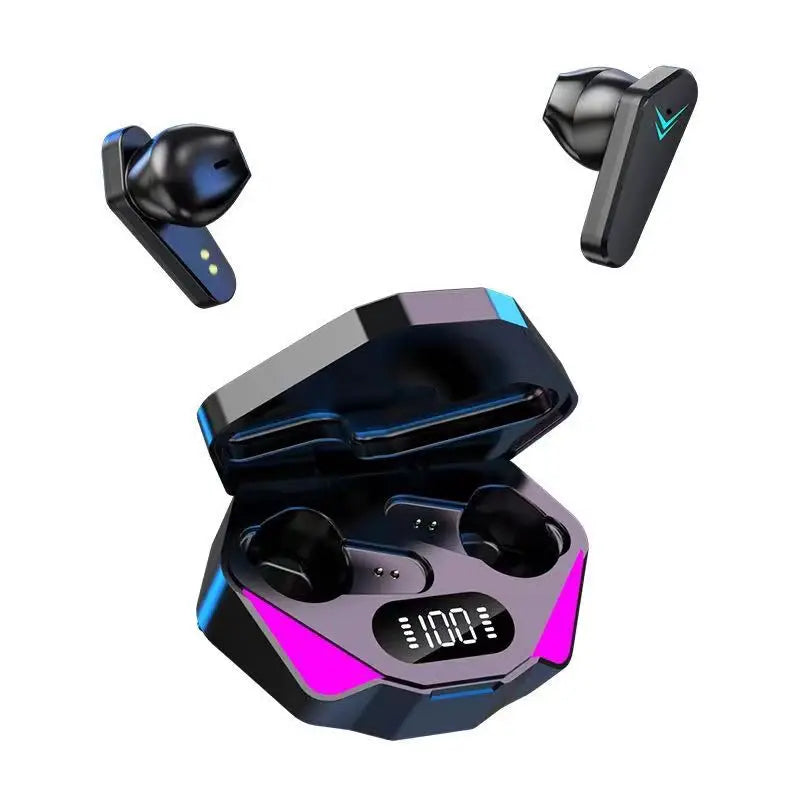 Bluetooth Earphones TWS Gaming Earbuds Wireless Headphones with Mic Bass Audio Sound 9D Stereo HiFi Headset for Xiaomi Lenovo