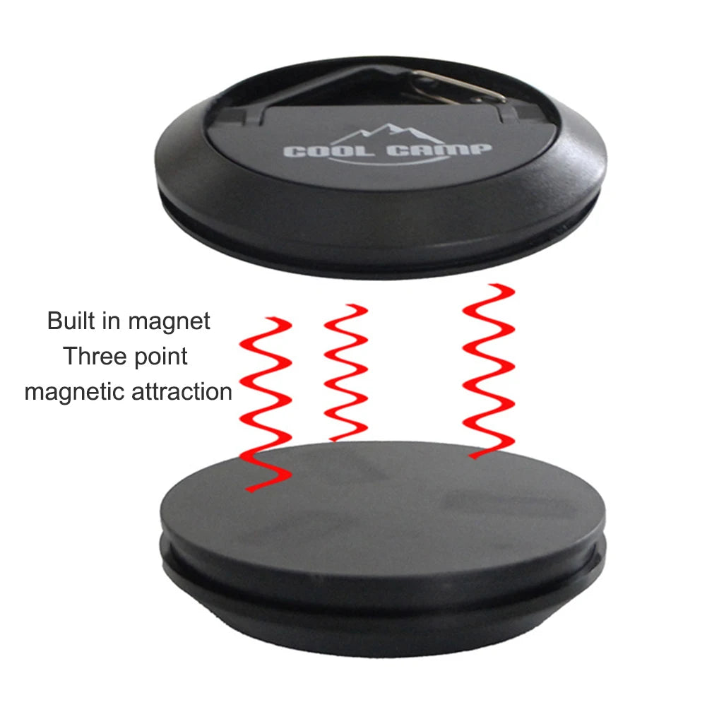 Tent Magnetic Hook Lightweight Outdoor Multifunctional Tool Convenient Magnet Clip Hanger for Camping Canopy
