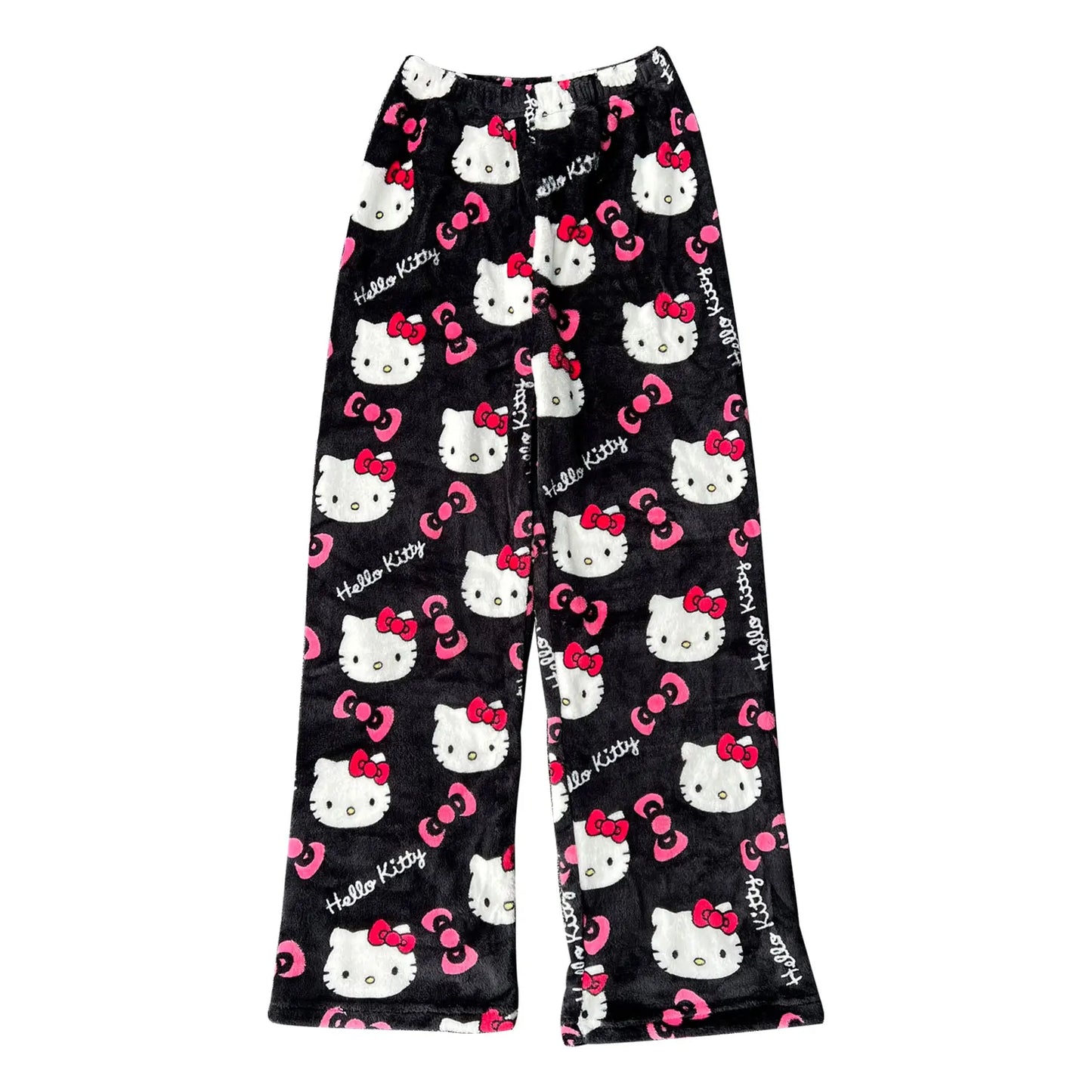 Y2K Hello Kitty Pajamas Pants Sanrio Anime Women's Sleepwear