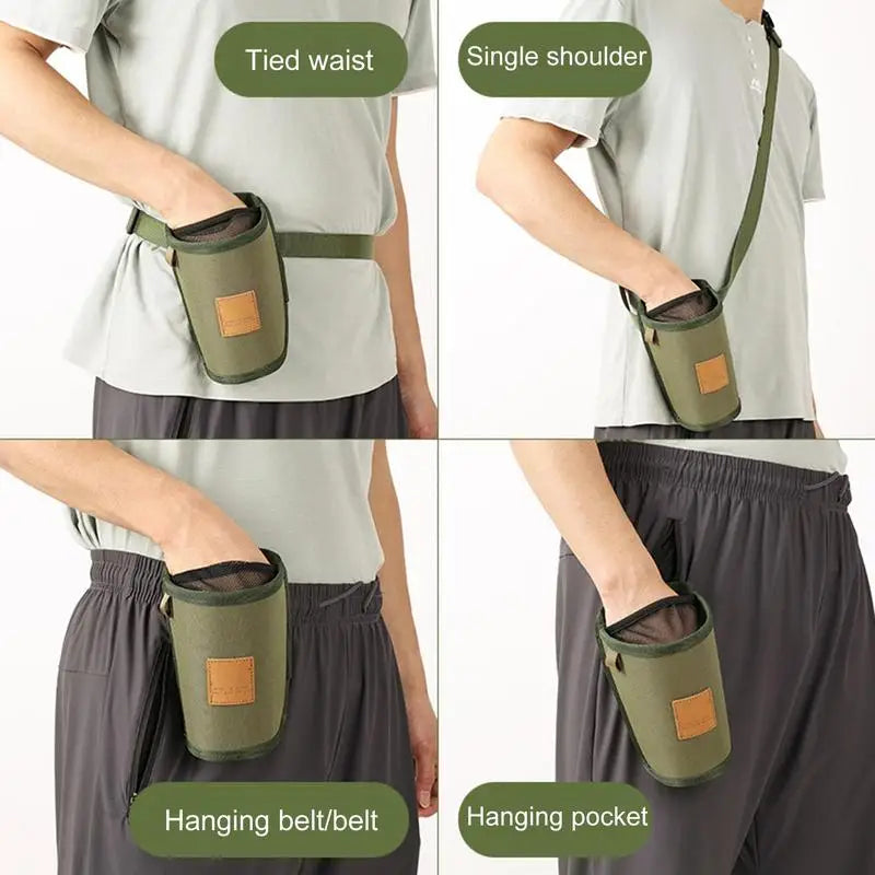 Portable Dog Treat Bag Large Capacity Waist Bag for Training