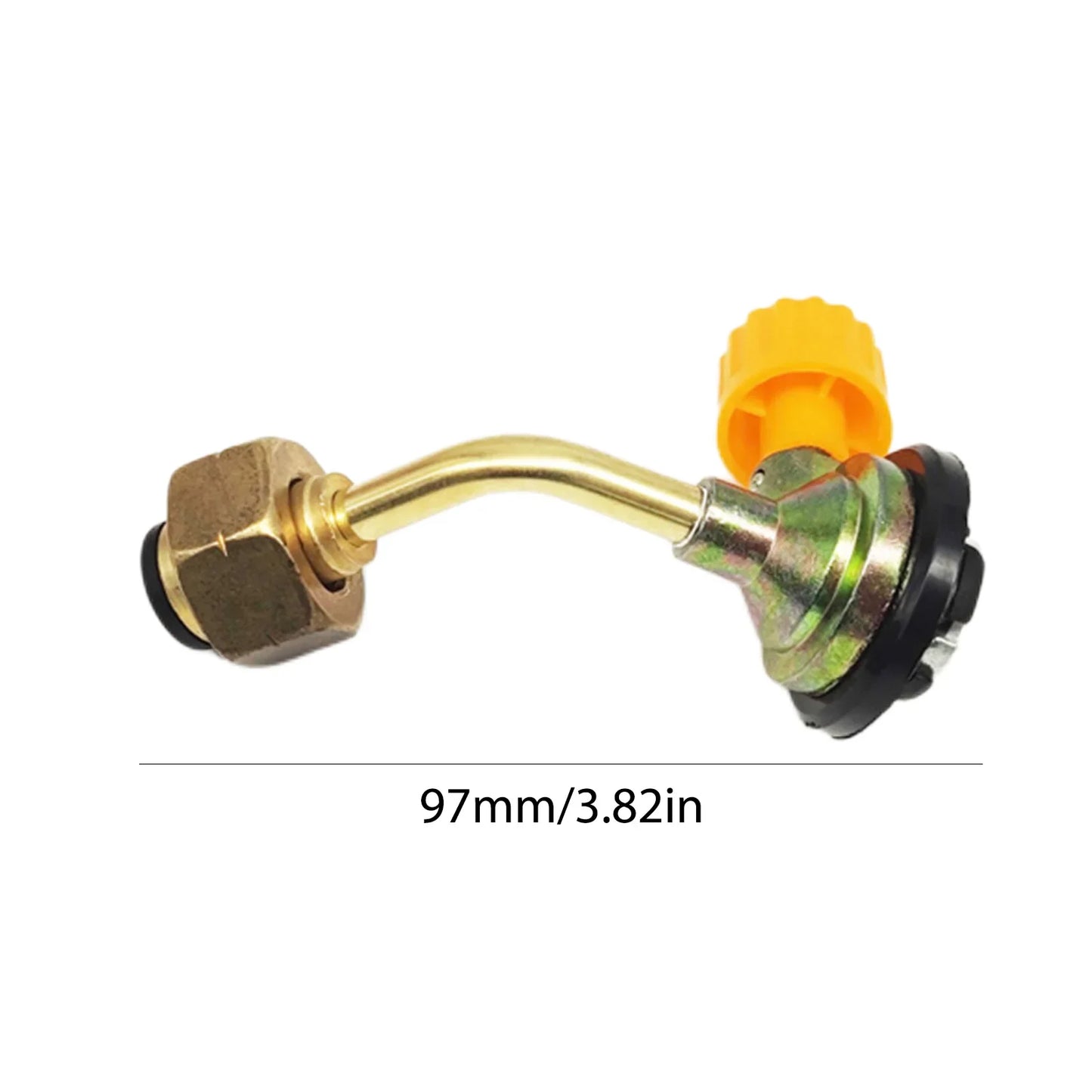 Gas Butane Cylinder Tank Charging Valve Refill Direct Connector Adapter for Outdoor Camping Picnic Cylinder Filling Adapter