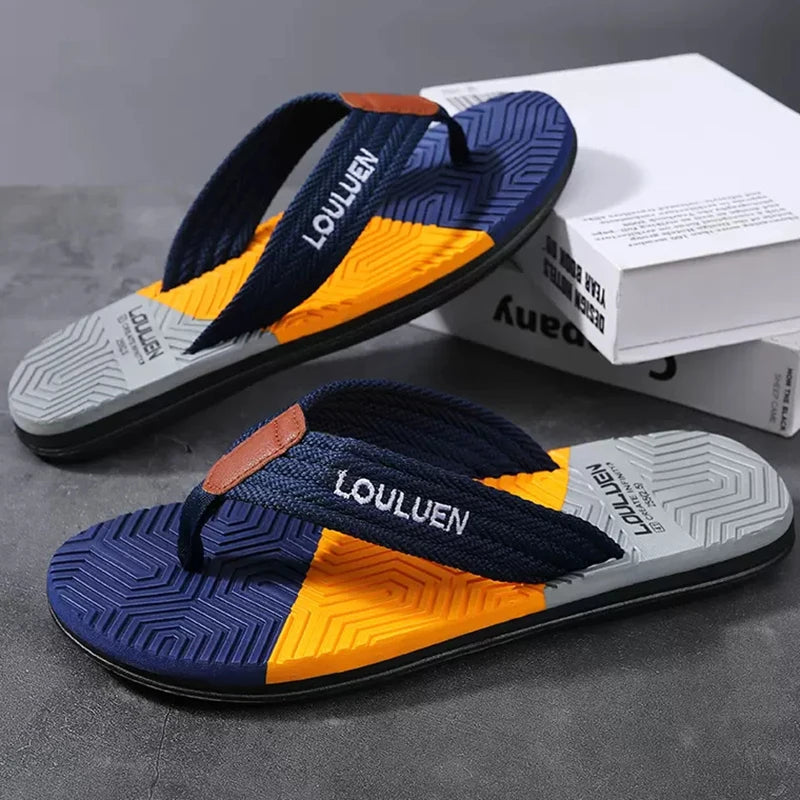 High Quality Men Flip Flops Summer Beach Casual Slippers Fashion Breathable Outdoor Footwear