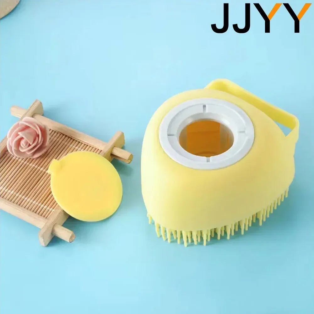 JJYY Bathroom Puppy Big Dog Cat Bath Massage Gloves Brush