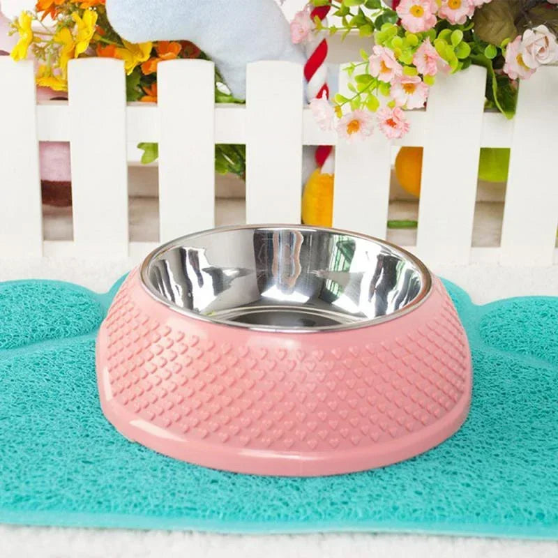 PVC Pet Mat Non Slip Claw Shaped Cat Litter Rub Feet Dog Puppies Feeding Mat Cute Dish Bowl Food Placement