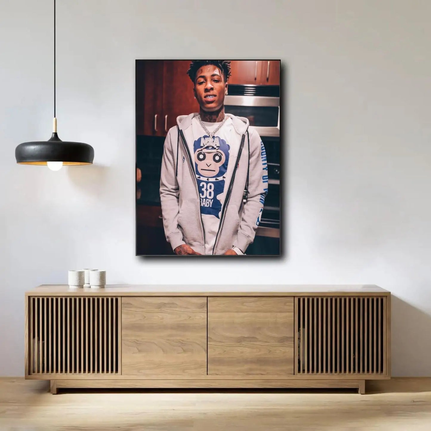 NBA YoungBoy Art Poster Canvas Print Modern Decor Gift