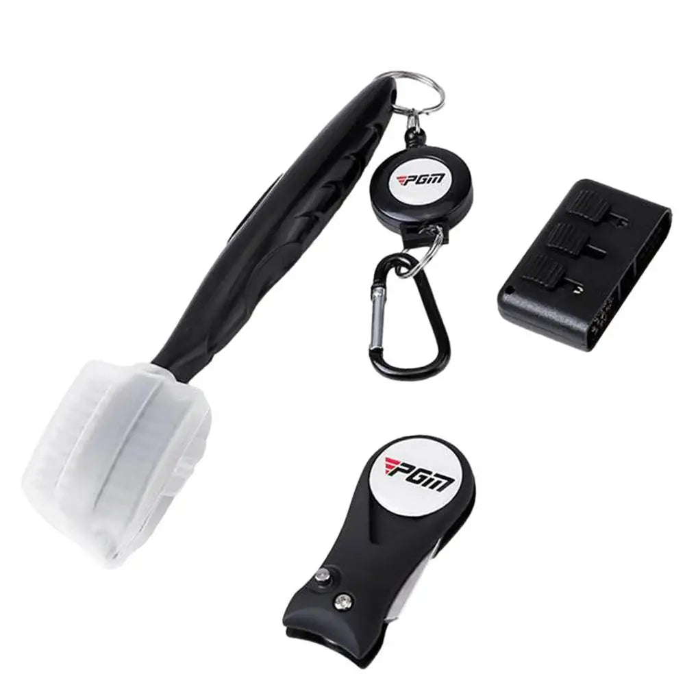 Golf Accessories Set Practical Portable Golfing Set Divot Repair Tool Golf Cleaning Kit Club Cleaning Brush for Men and Women