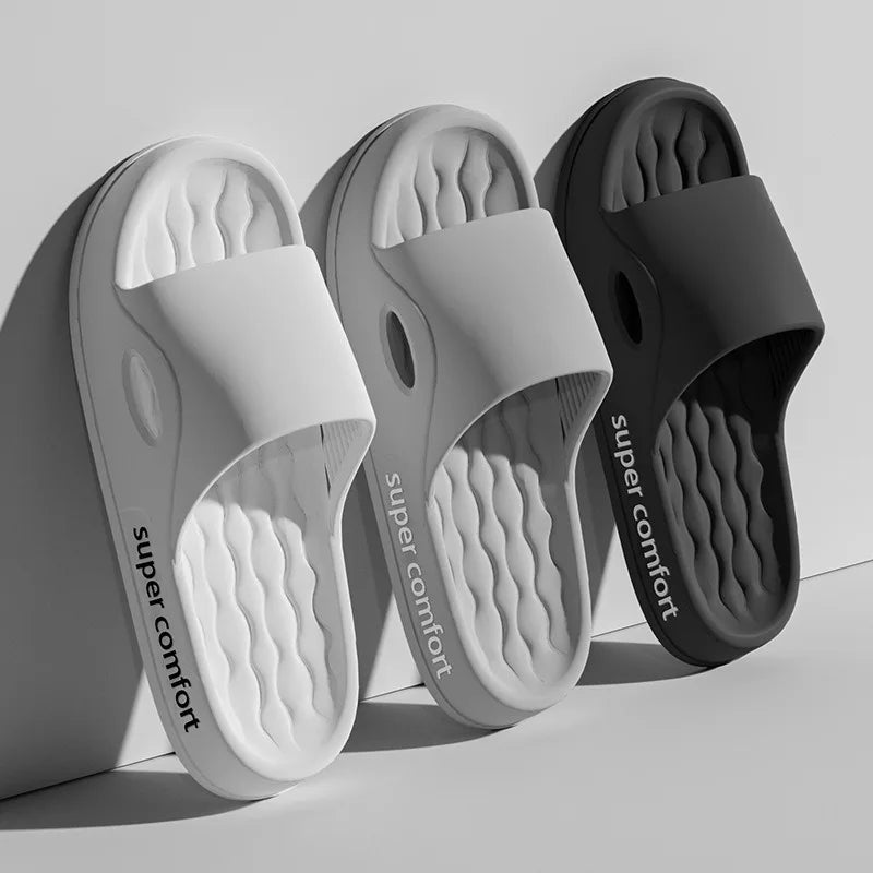 Fashion Men's Summer Lightweight EVA Indoor Home Sandals Slippers Comfortable Slides for Students and Women