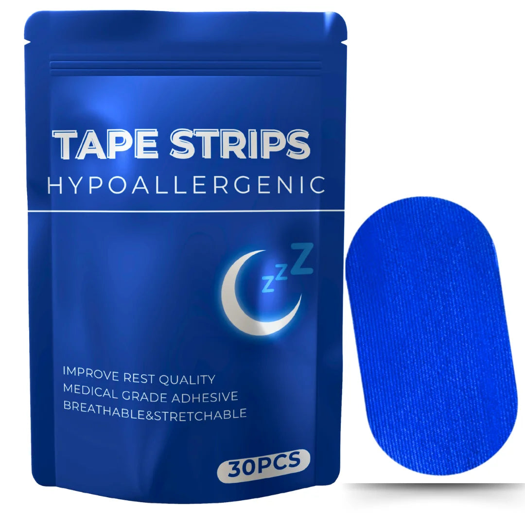 30 or 60 Pcs Sleep Mouth Tape Anti Snoring Strips Medical Grade Breathing Nasal Strips for Improved Sleeping and Snoring Relief