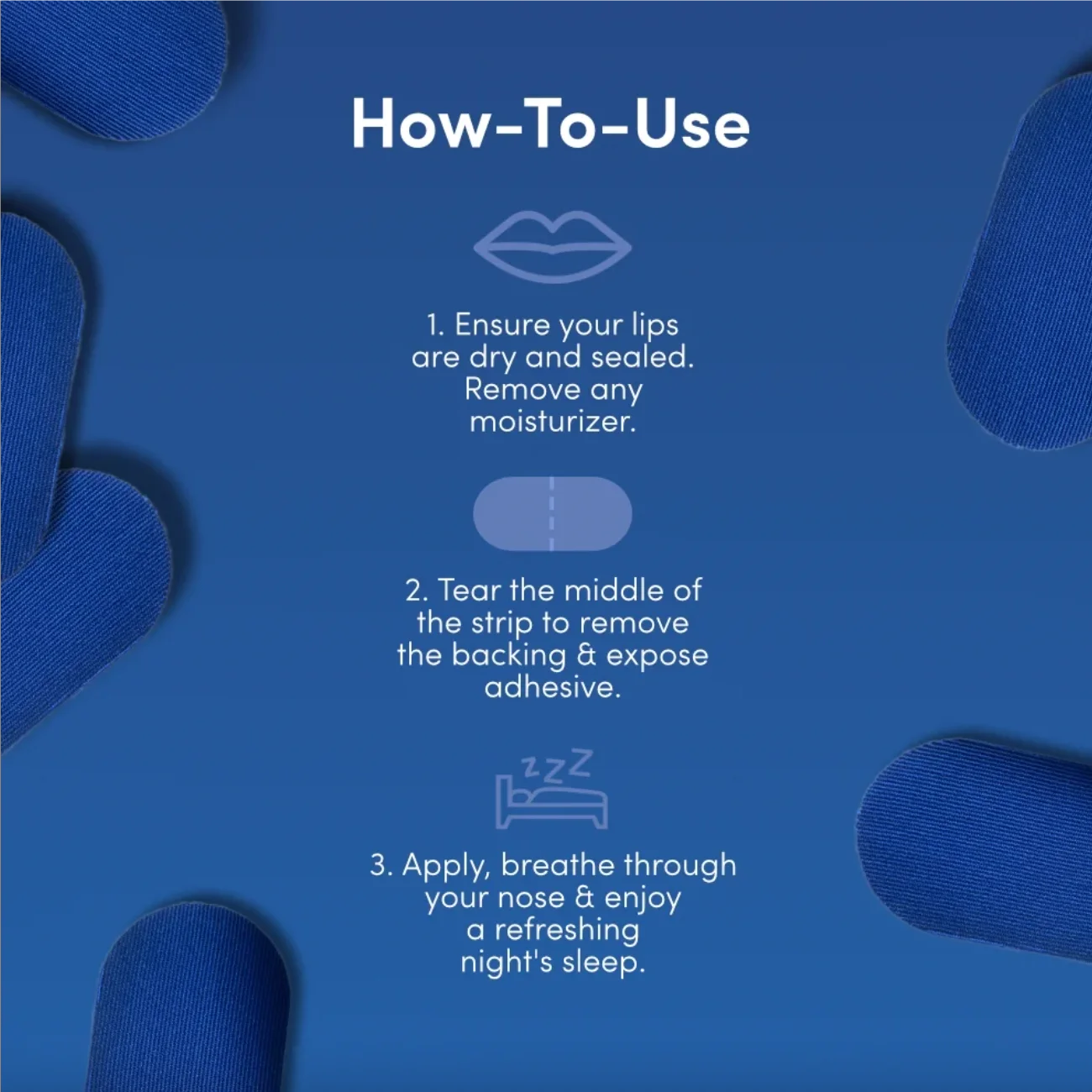 30 or 60 Pcs Sleep Mouth Tape Anti Snoring Strips Medical Grade Breathing Nasal Strips for Improved Sleeping and Snoring Relief