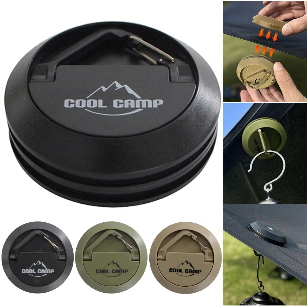 Tent Magnetic Hook Lightweight Outdoor Multifunctional Tool Convenient Magnet Clip Hanger for Camping Canopy