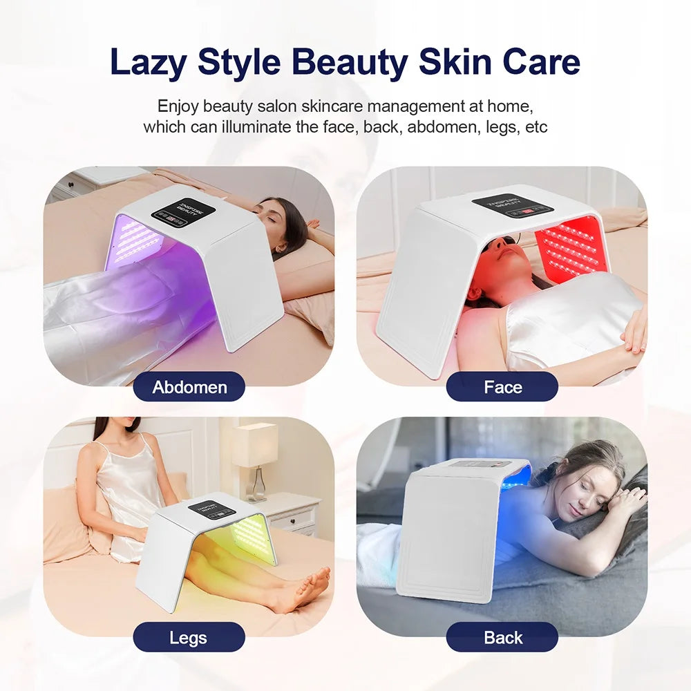 7 Colors LED Mask for Face and Body Spa Lamp Skin Moisturizing Rejuvenation Anti Wrinkle Beauty Care Equipment