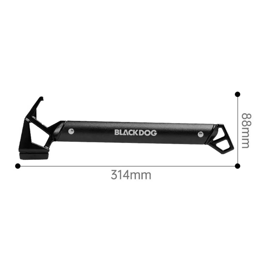 Outdoor Camping Hammer Aluminum Alloy Tent Ground Peg Hammer Outdoor Equipment Tools