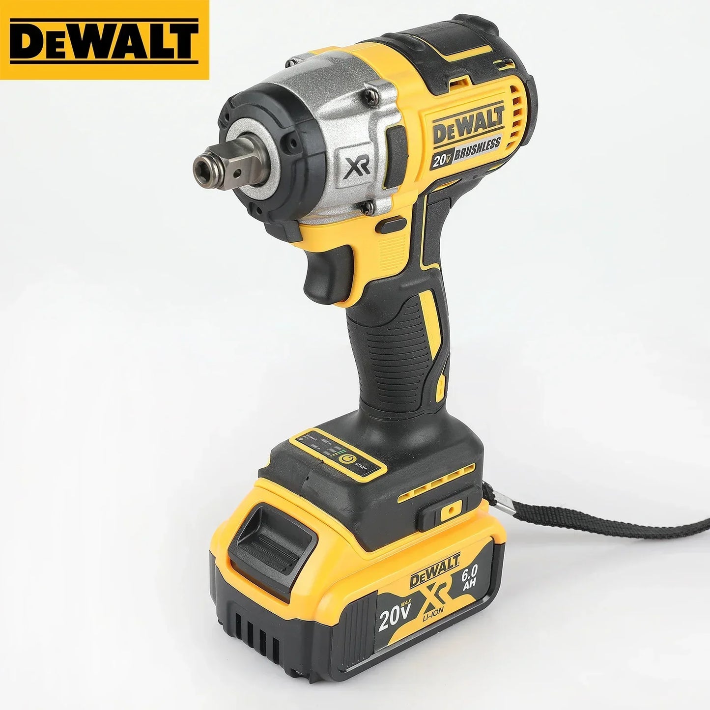 Dewalt DCF880 20V Rechargeable Lithium Battery Electric Wrench Power Tool Cordless Drill 2300RPM