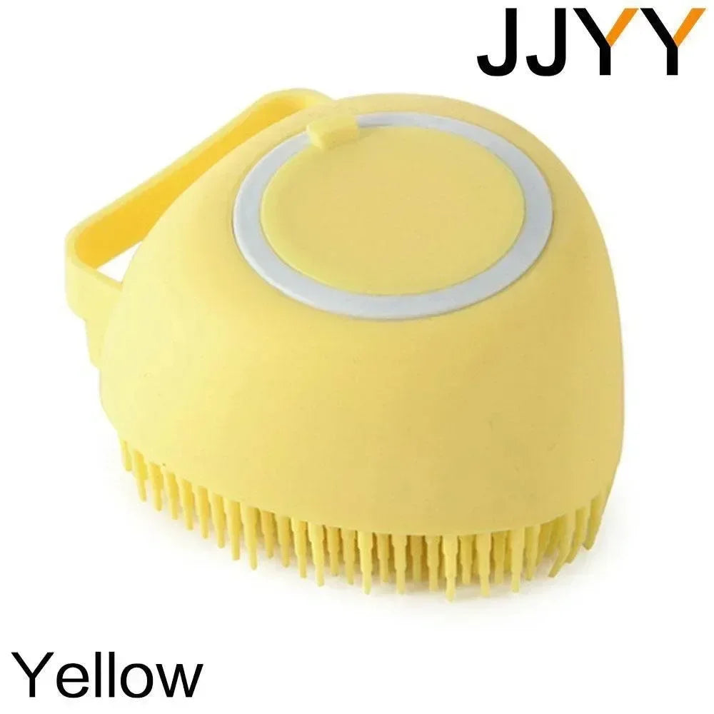 JJYY Bathroom Puppy Big Dog Cat Bath Massage Gloves Brush