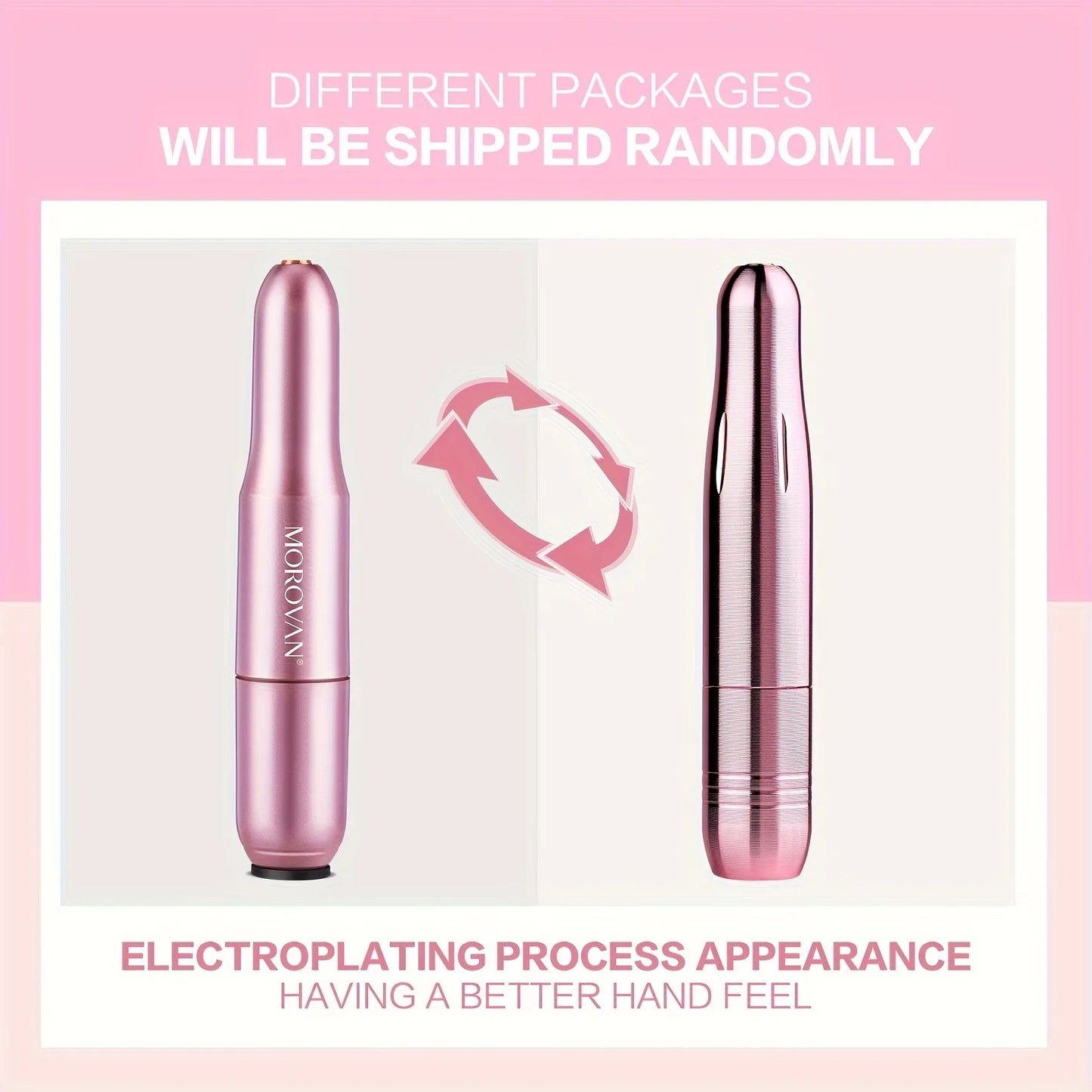 Morovan Electric Nail Drill Acrylic Gel Kit Portable