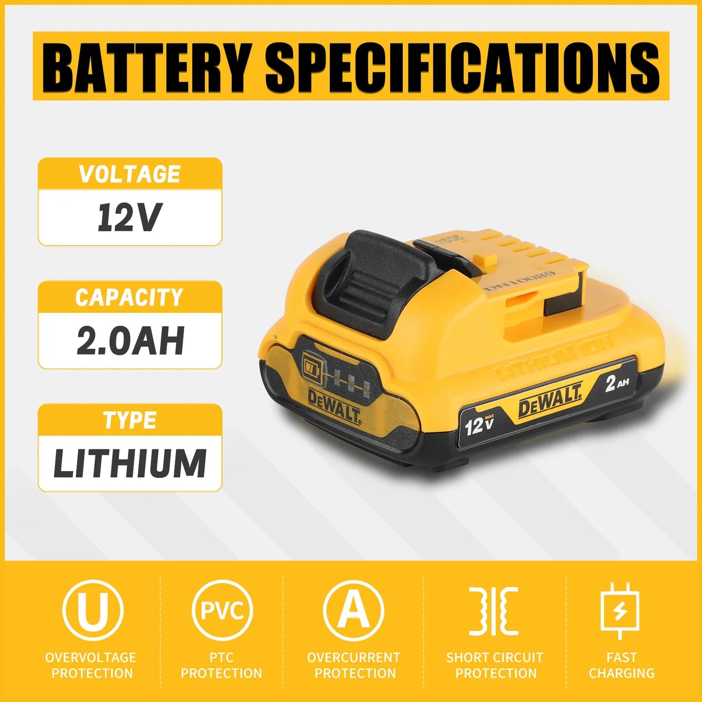 2025 New Dewalt DW089LG 3 Sides 360 Degree Vertical 12V Lithium Battery 12 Lines Laser Level 360 Horizontal Green Meter Outdoor