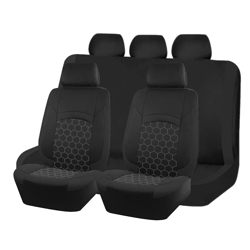 Universal Car Seat Cover Football Pattern Car Accessories Interior Airbag Compatible for Most Car SUV Truck Van