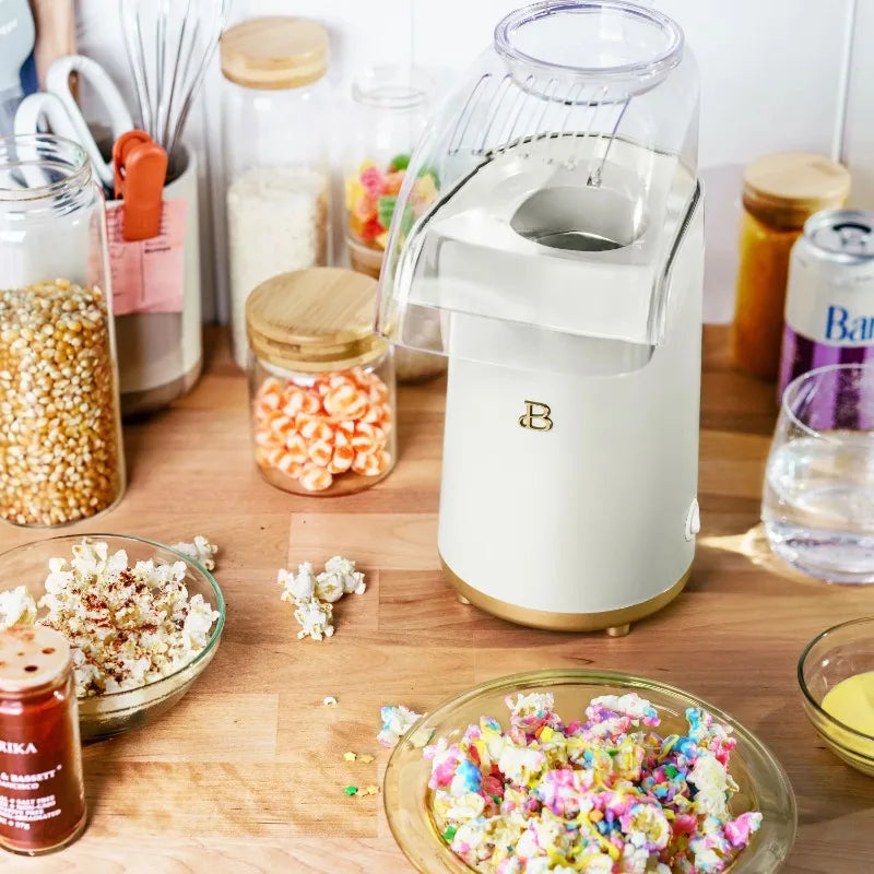 Drew Barrymore 16 Cup Hot Air Popcorn Maker White Icing
