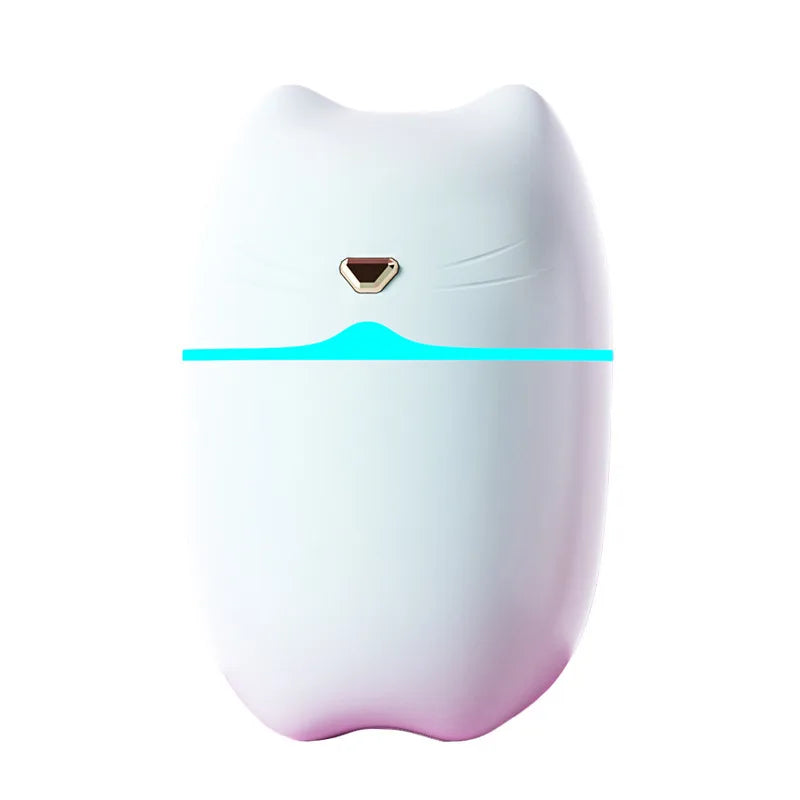 Hot Sale 3 in 1 Cute Cat Air Humidifier Diffuser USB Mist Maker Mini Humidificador with Night Light
