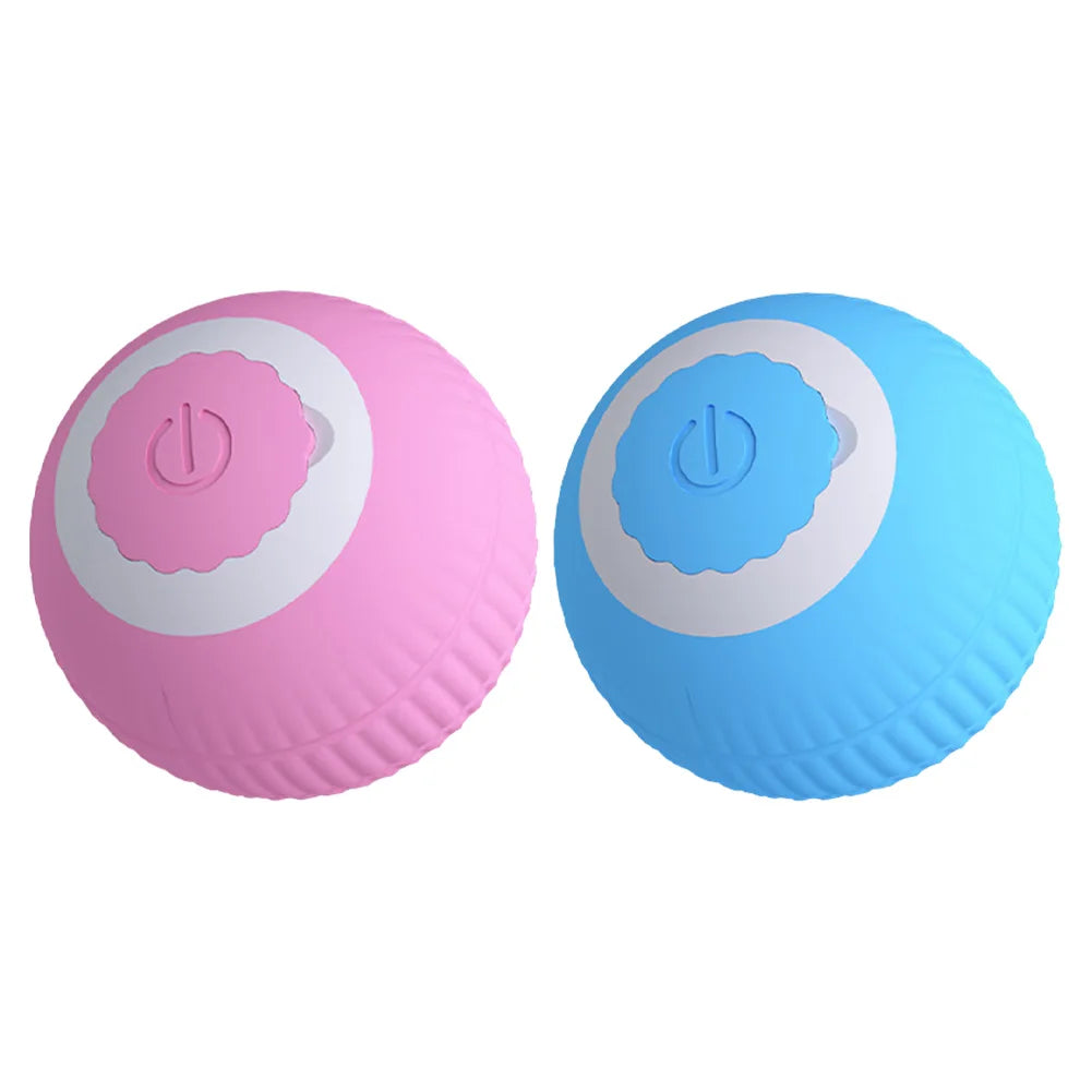 Electric Cat Ball Toys USB Rechargeable Automatic Ball Toys ABS Intelligent Rolling Toy Ball for Kitten Dog Playing