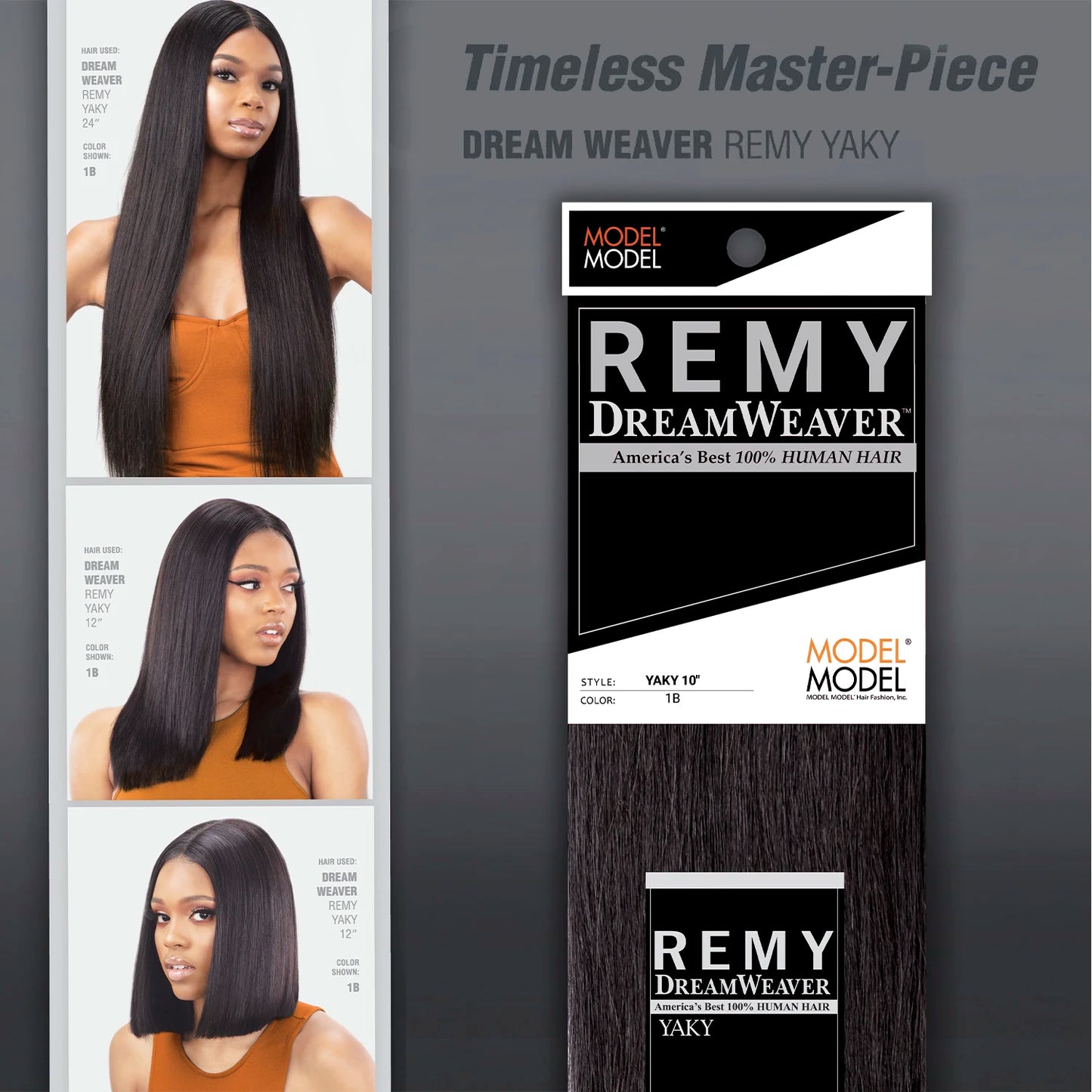 ModelModel Dream Weaver Remy Human Hair Weave 100 Percent Natural Look Soft Texture Easy to Style Daily Wear