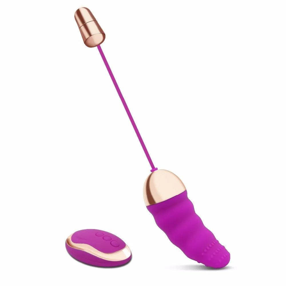 Waterproof Wireless Remote Vibrating Egg Lipstick Vibrator