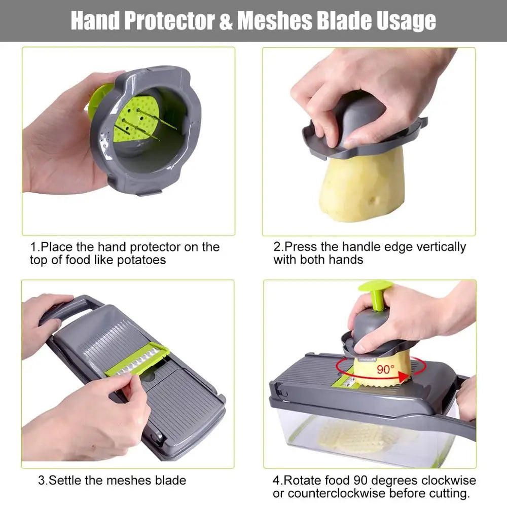Vegetable Chopper Multifunctional Grater Cutter Kitchen Accessories
