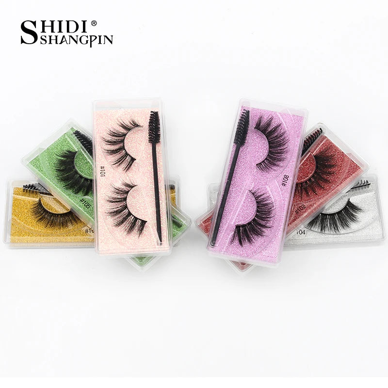 Mink Eyelashes Wholesale 5/30/100 Pairs 3D Mink Lashes