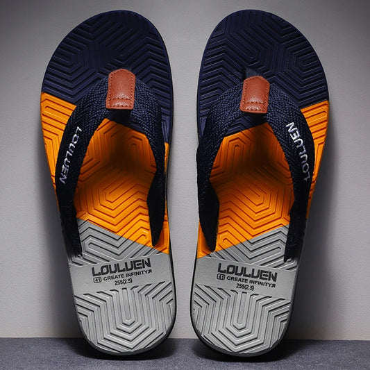 High Quality Men Flip Flops Summer Beach Casual Slippers Fashion Breathable Outdoor Footwear