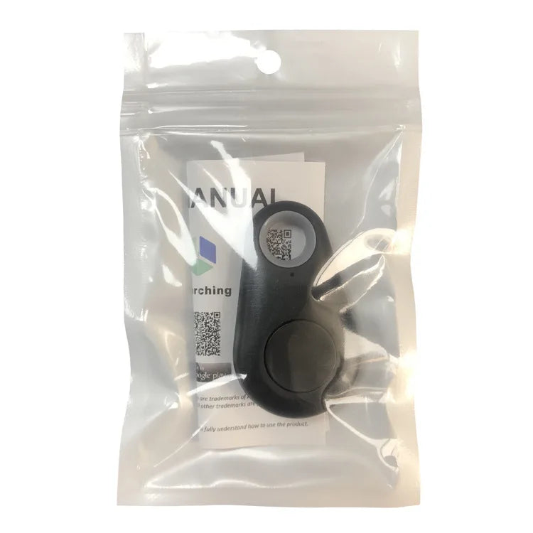 Mini GPS Locator Anti-Lost Alarm Smart Tag Bluetooth-Compatible Keychain Tracker for Dogs Pets and Children