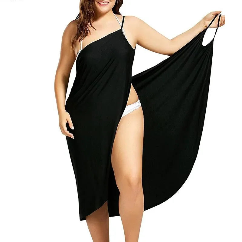 Womens Beach Cover Up Sarong Dress Backless Swimwear