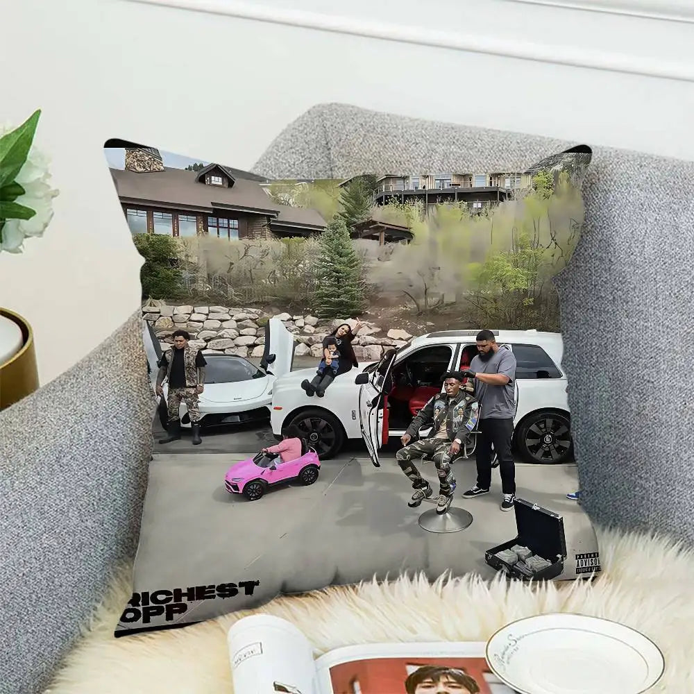 Youngboy Pillow Case Plush Cushion Cover Decorative Home